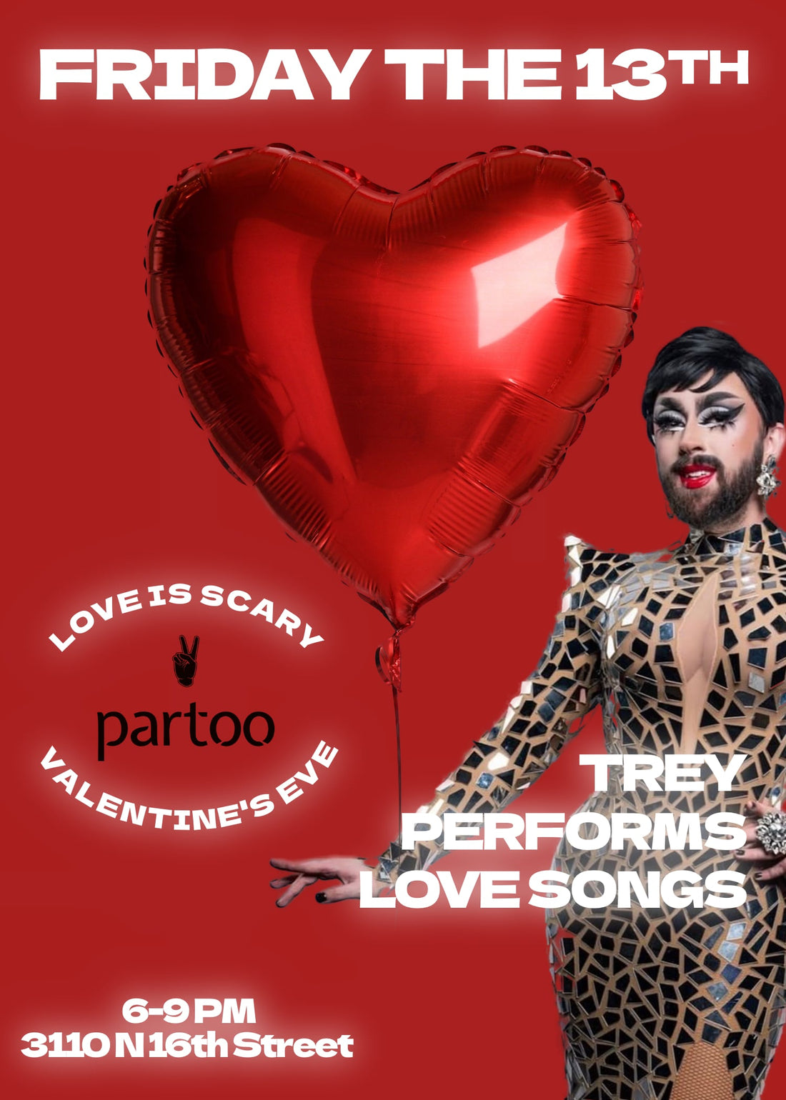 Join Partoo and Trey for Valentine's Eve!