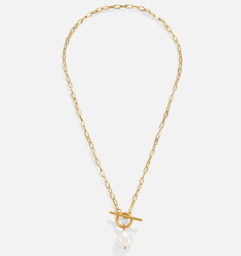 Mori Pearl Simple Necklace