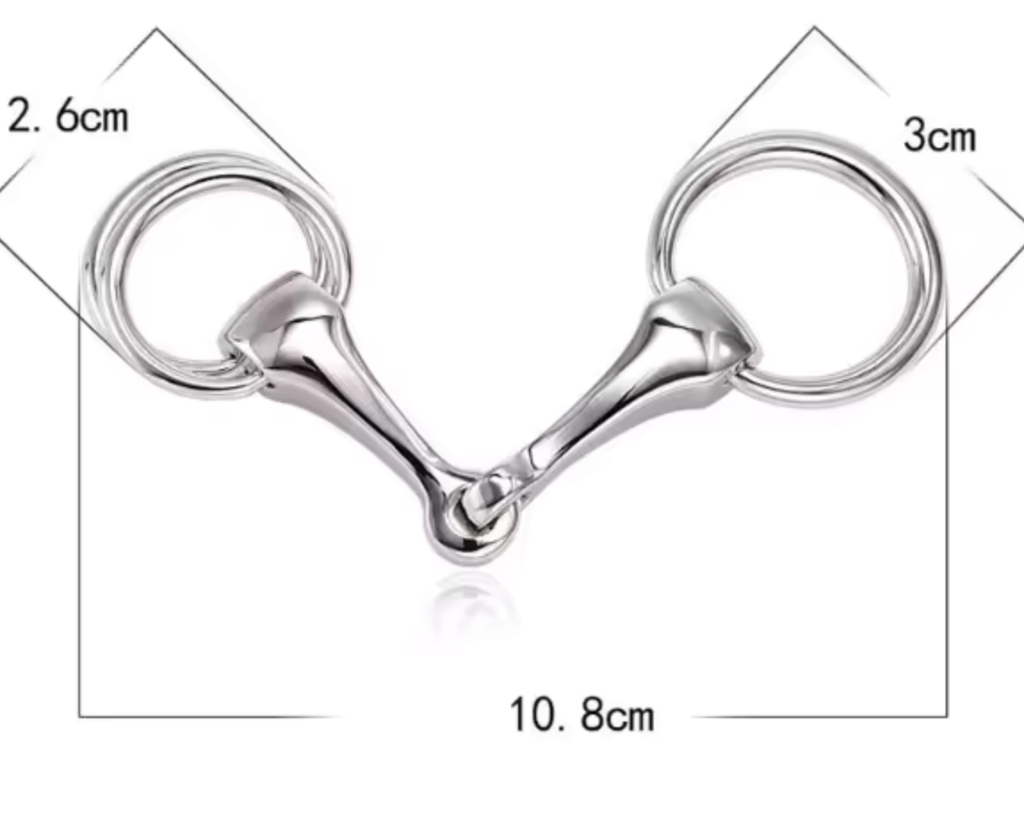 Horse Bit Scarf Ring