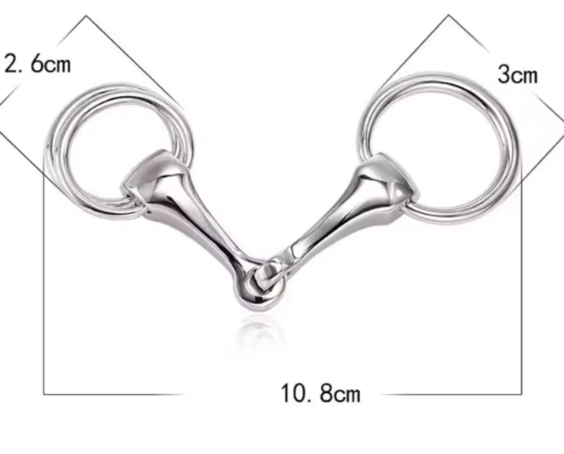 Horse Bit Scarf Ring