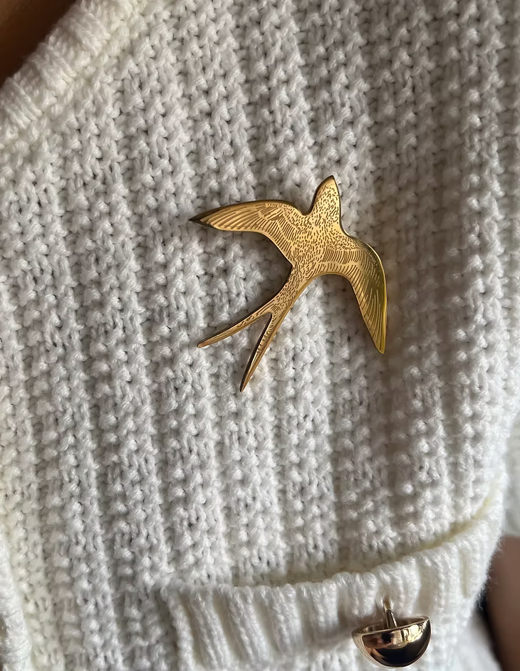 Swallow Bird Pin - Broach
