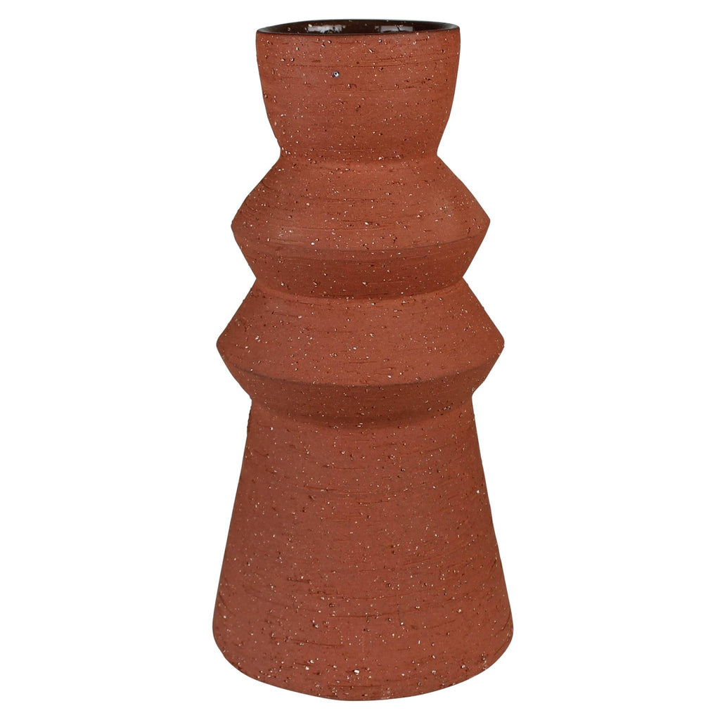 Kosta Vase, Terra Cotta Cement - Tall
