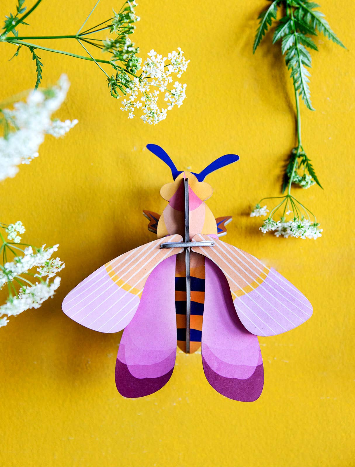 Papercraft Pink Bee