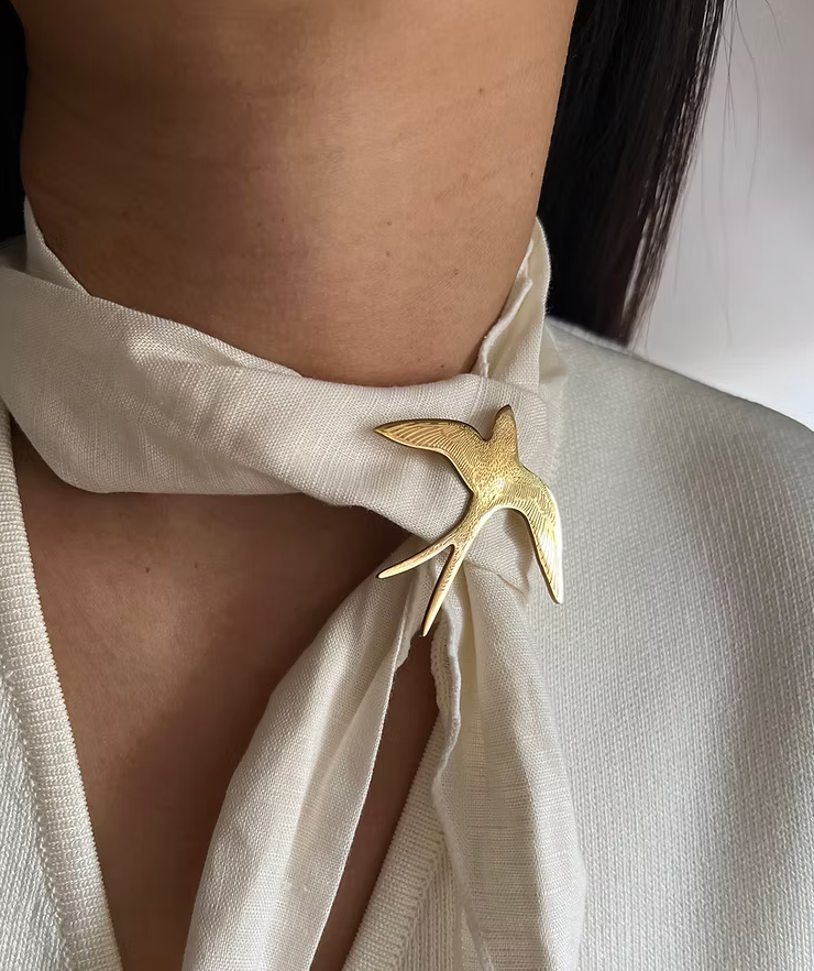 Swallow Bird Pin - Broach