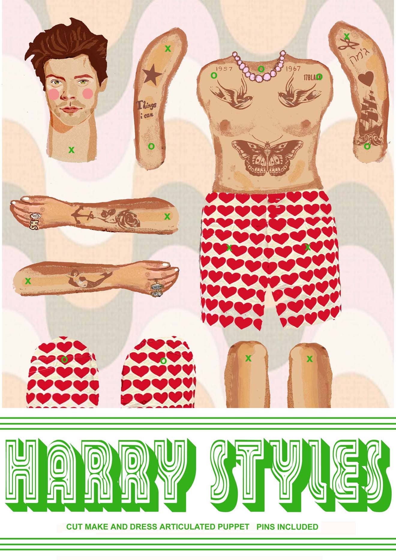 Cut and make POP IDOL Harry