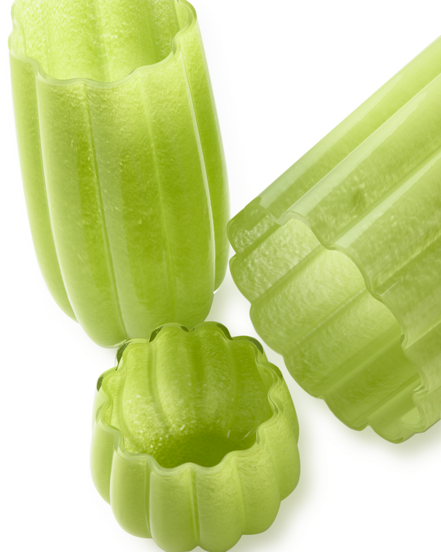 Green Melon Vase