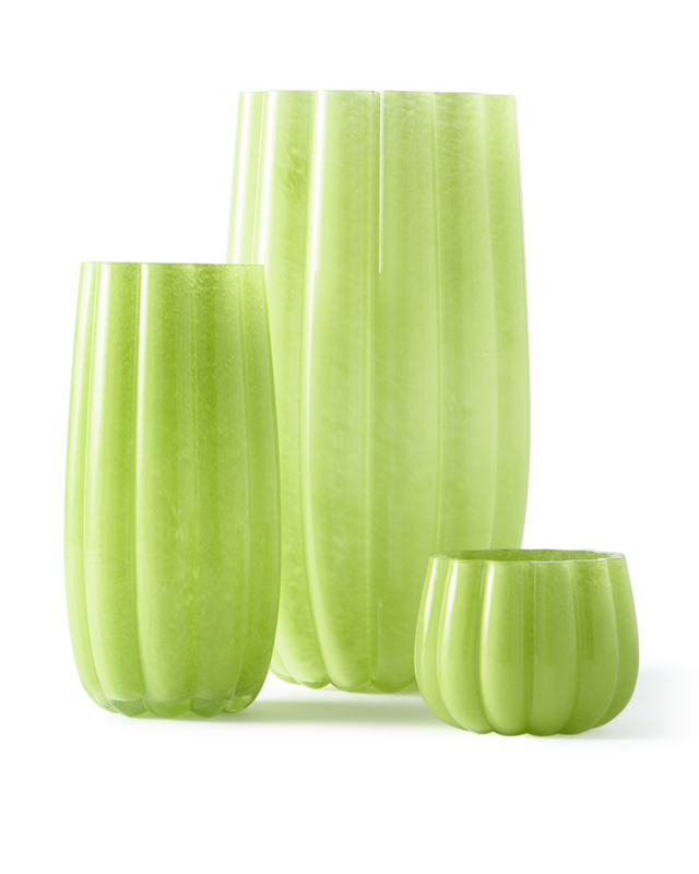 Green Melon Vase