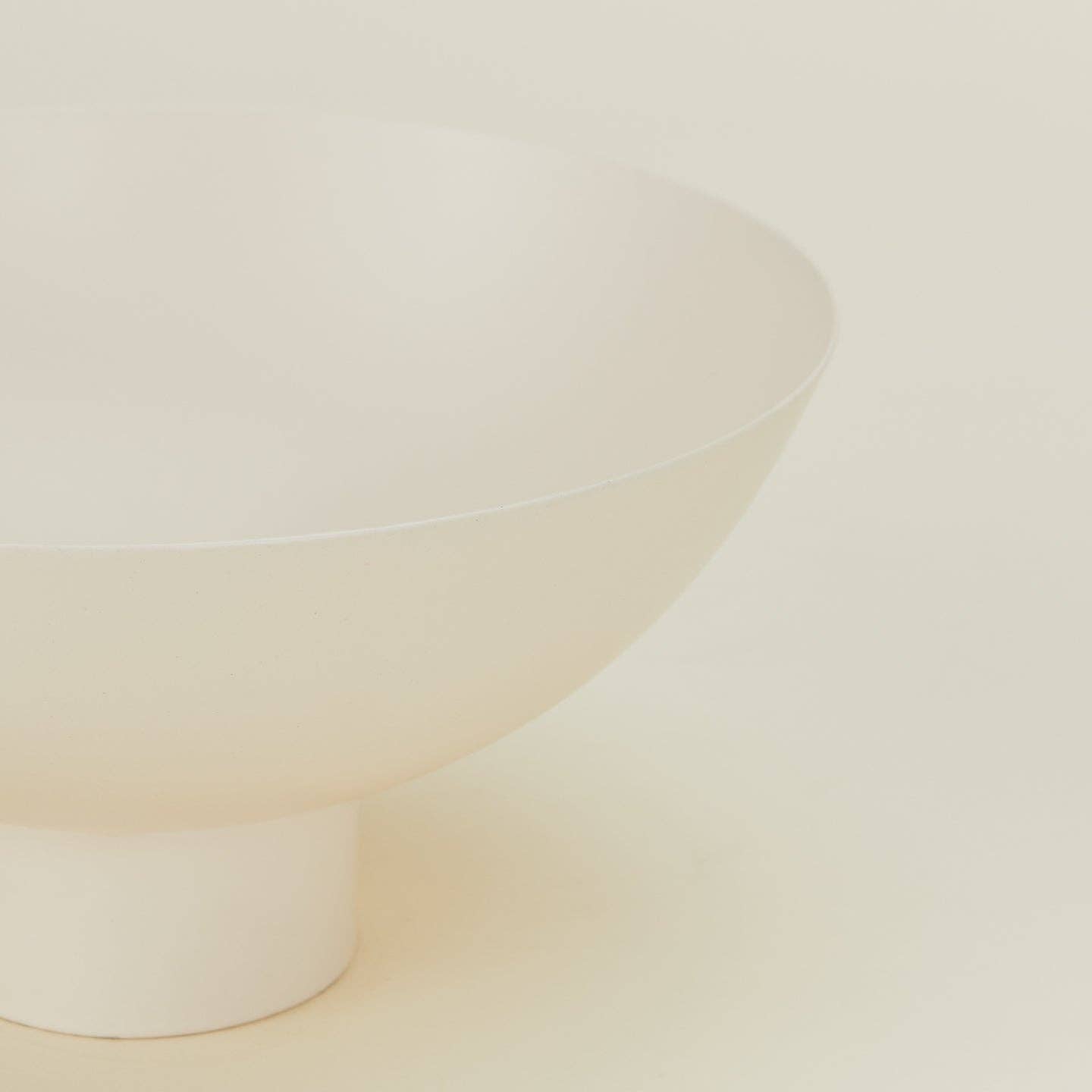 Essential Footed Bowl - Ivory