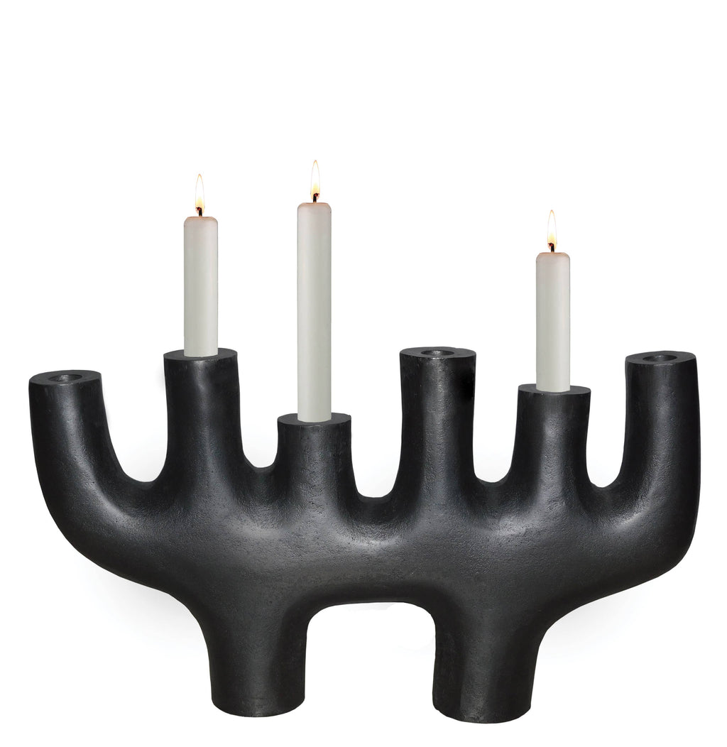 Phillips Taper Holder, Aluminum, Matte Black
