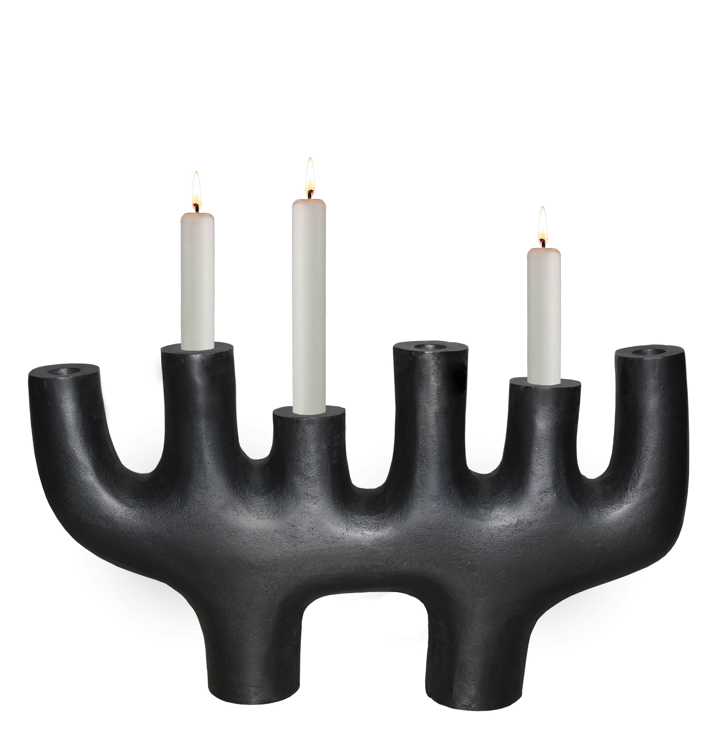 Phillips Taper Holder, Aluminum, Matte Black