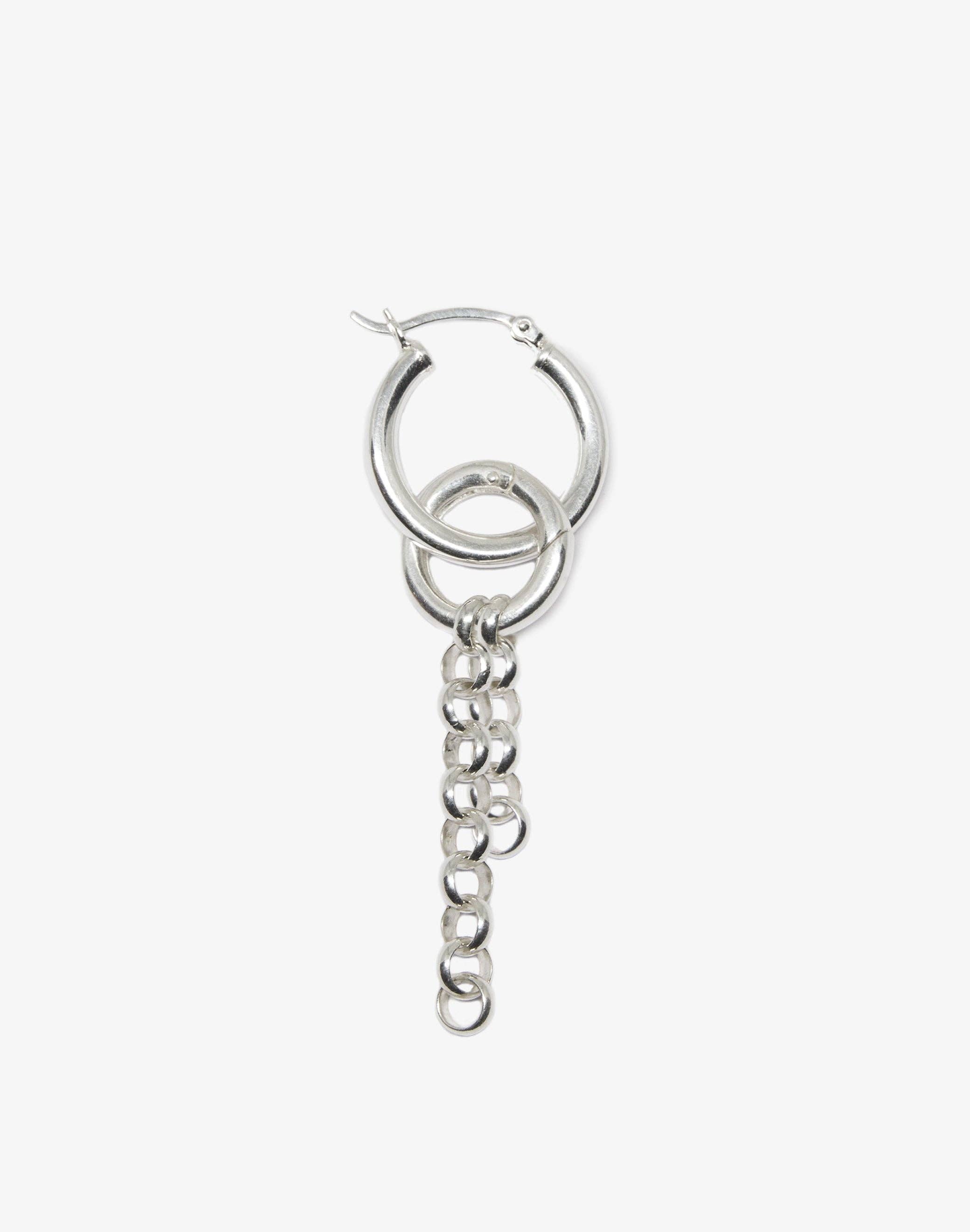 Motion Silver Earring