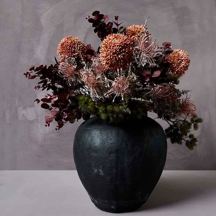 Faux Leucospermum Bush