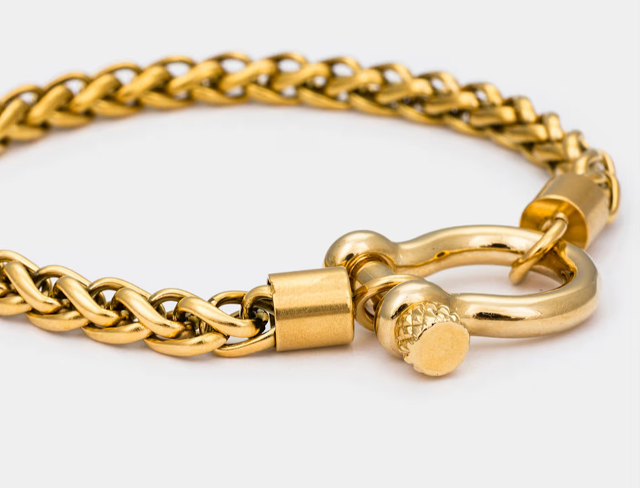 Horse Bit Carabiner Bracelet- Charm Bracelet