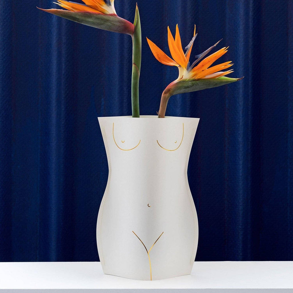 Octaevo Venus Paper Vase, Flower Vase & Card Set
