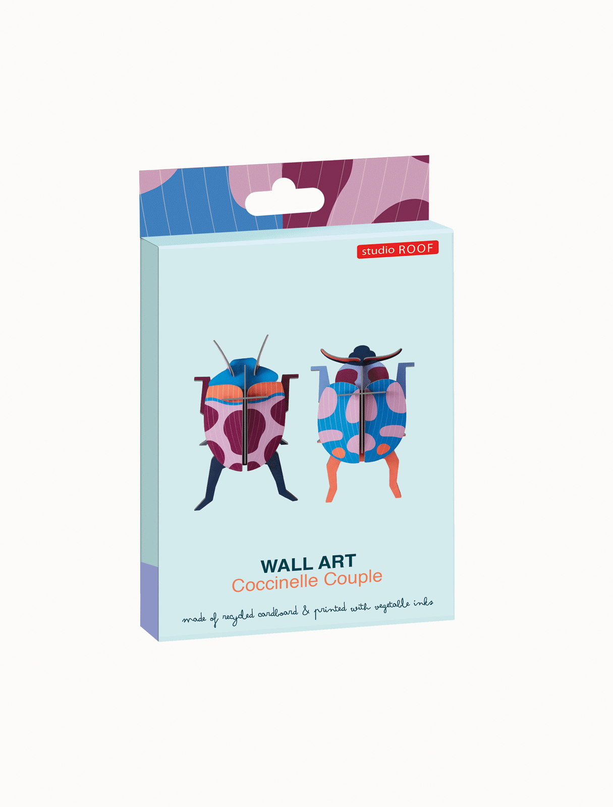 Papercraft Coccinelle Couple