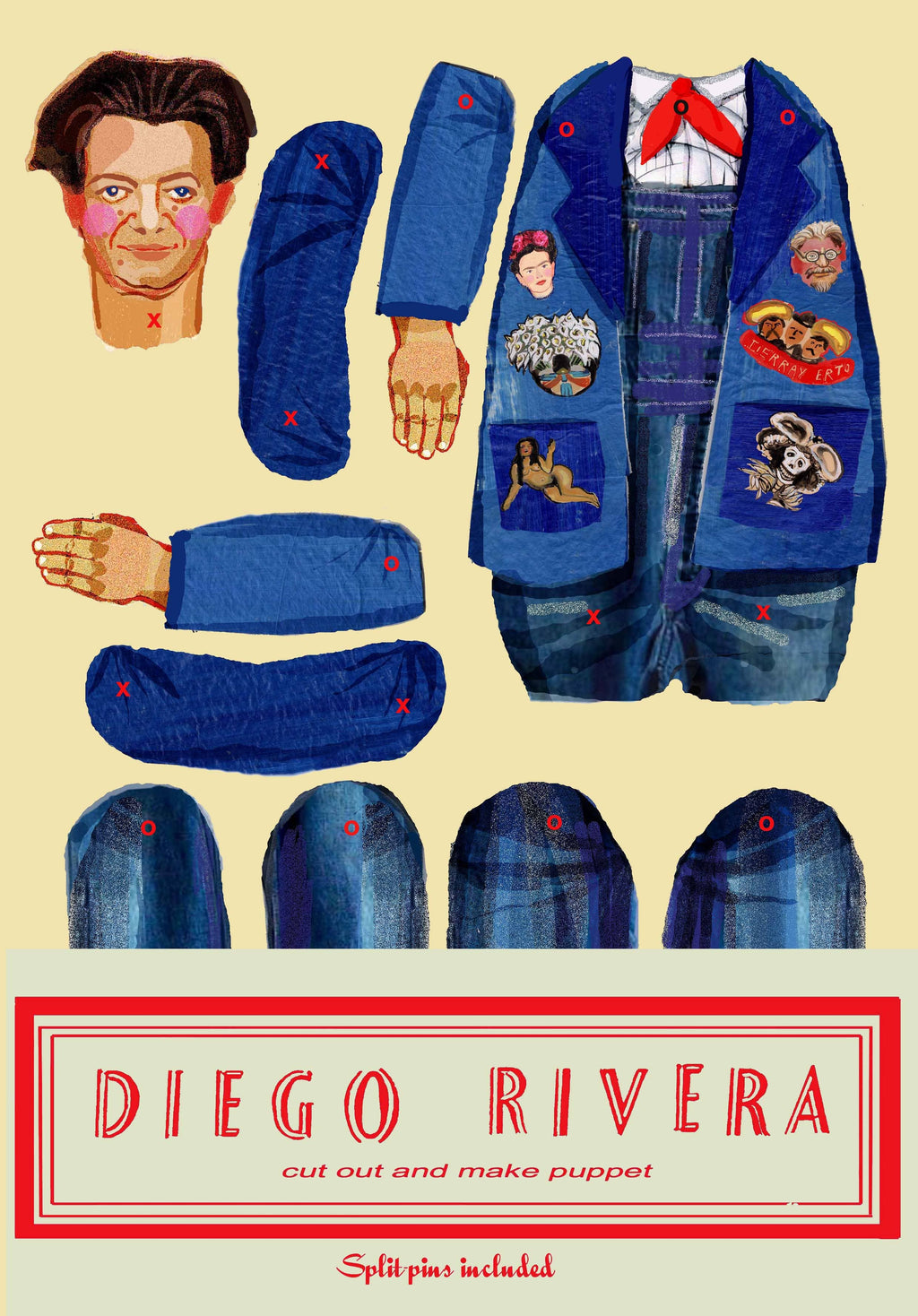Diego Rivera Puppet