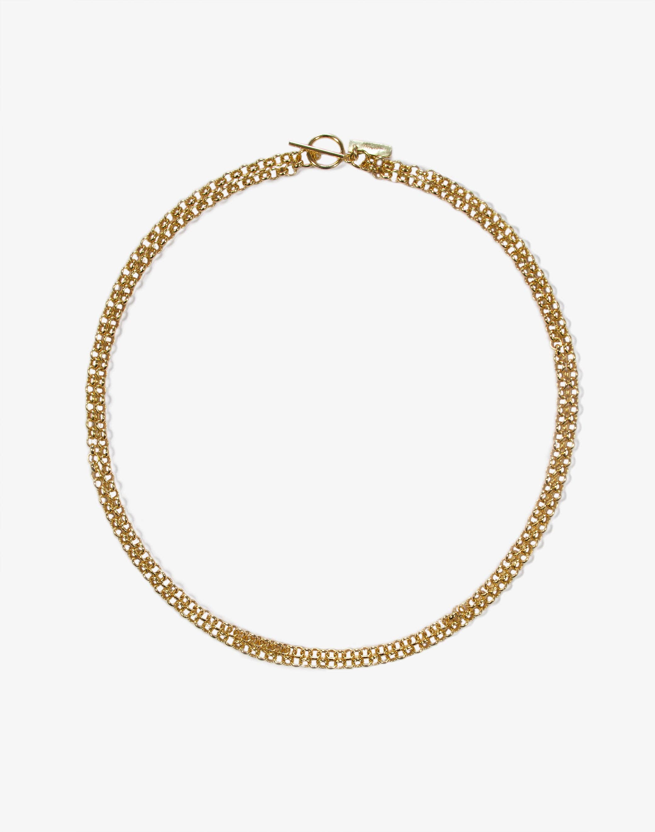 Reverb Gold Necklace