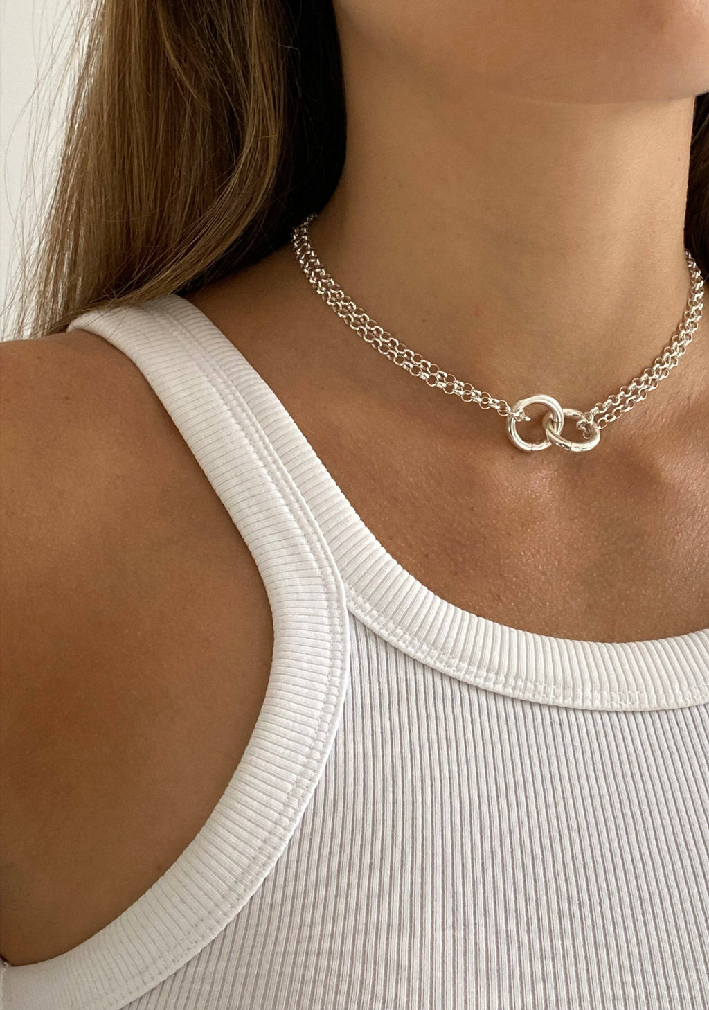 Unite Silver Necklace