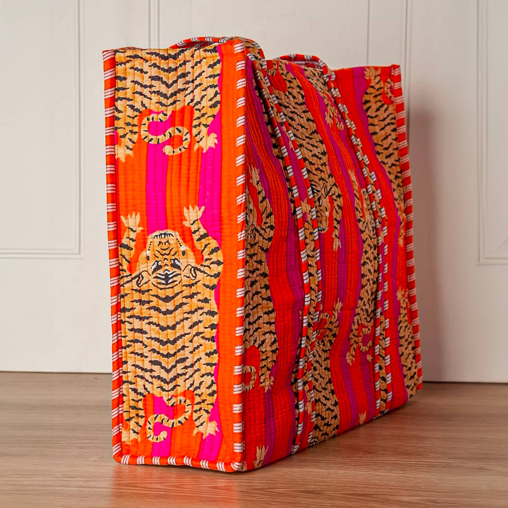 Quilted Feline Tote