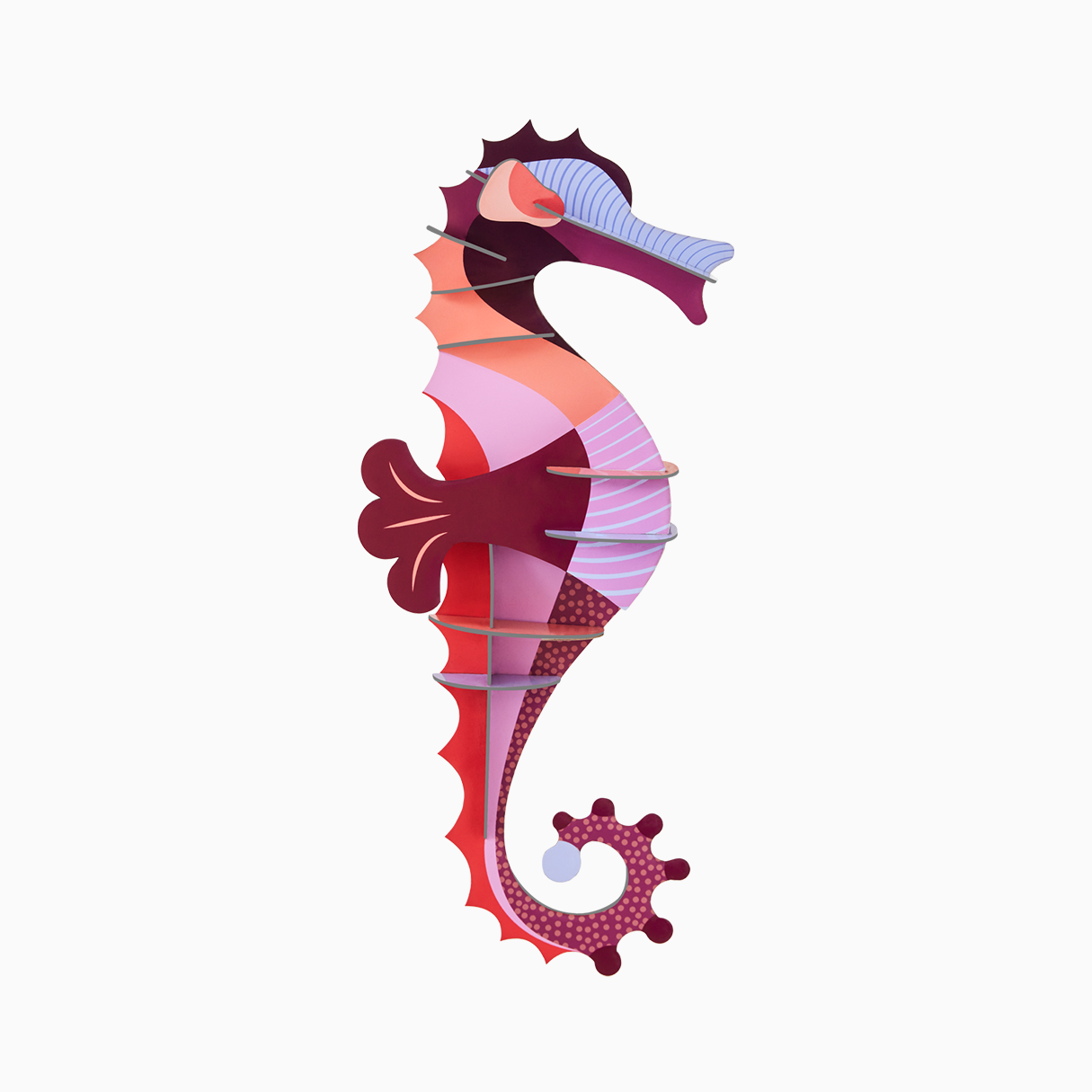 Papercraft Coraline Seahorse