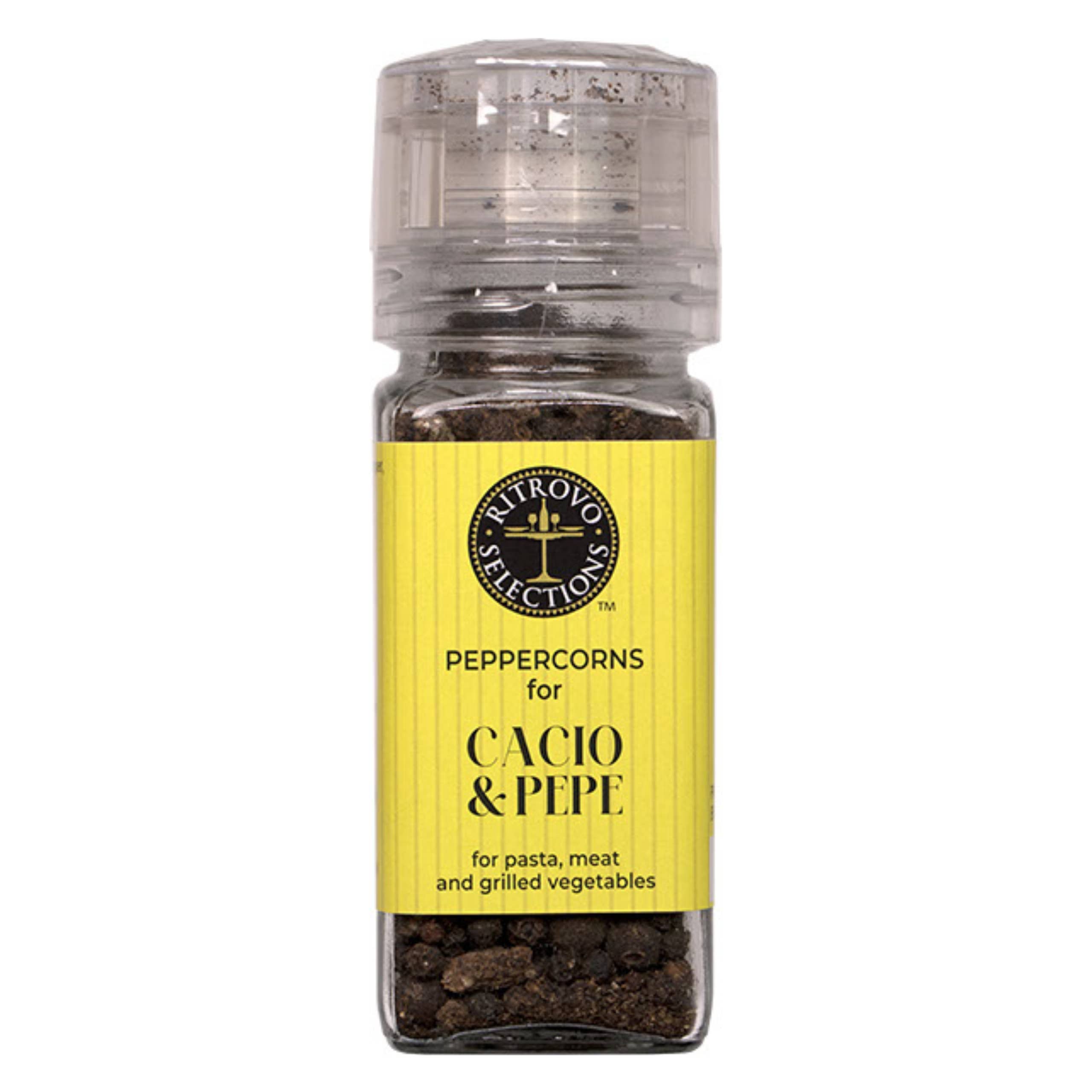 Peppercorn Trio for Cacio & Pepe, in grinder