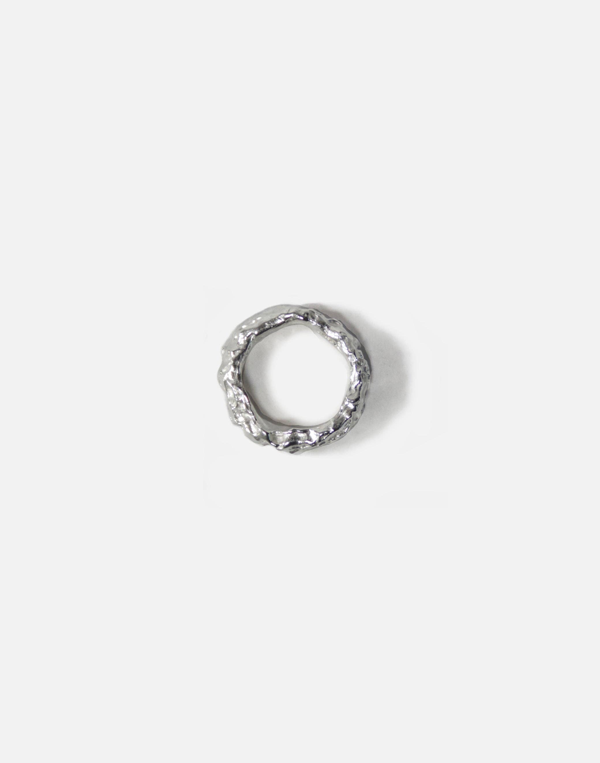 Granite Ring Silver