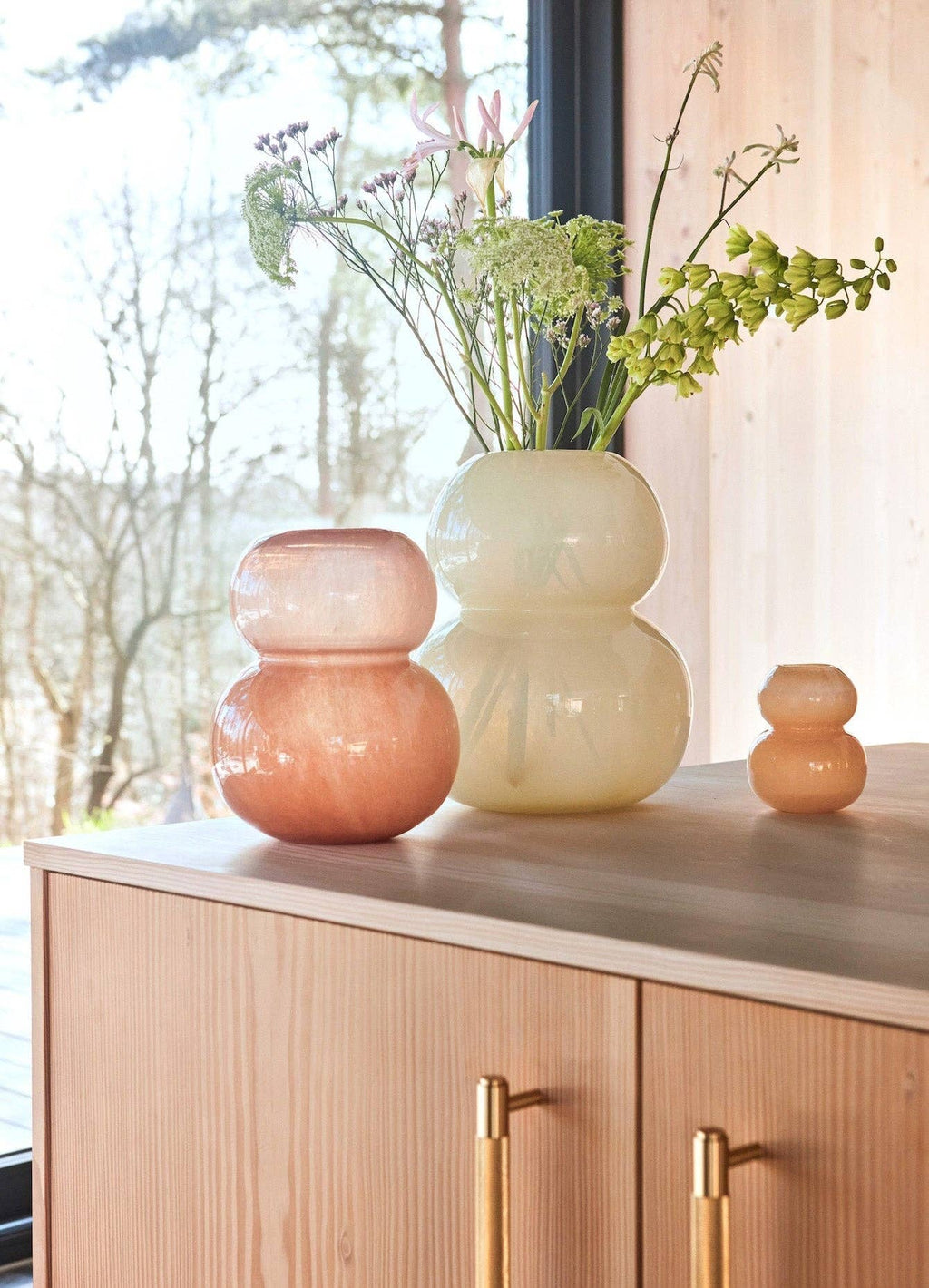 Lasi Extra Small Vase in Powder