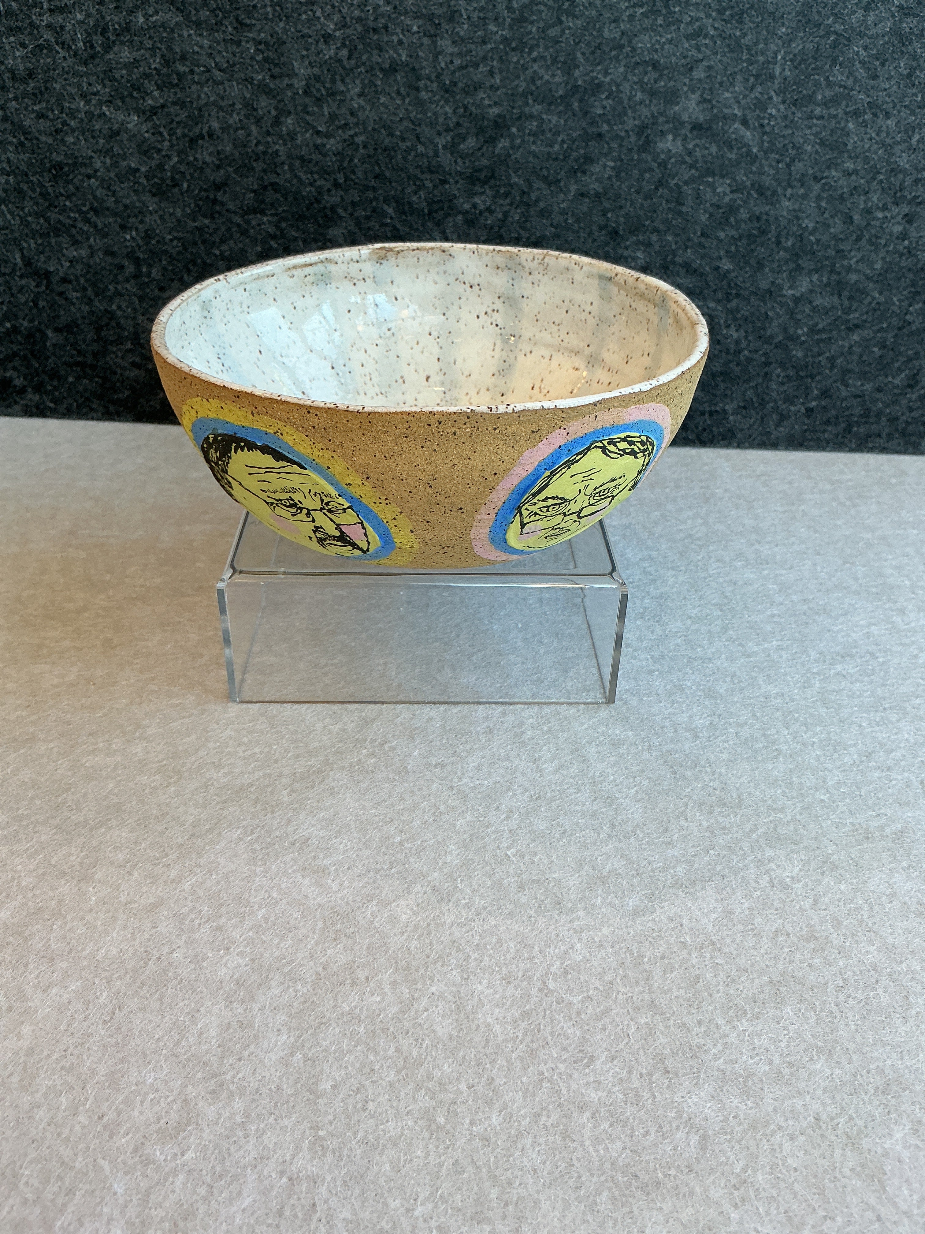 Katie Lebel Vignette Faces Bowl
