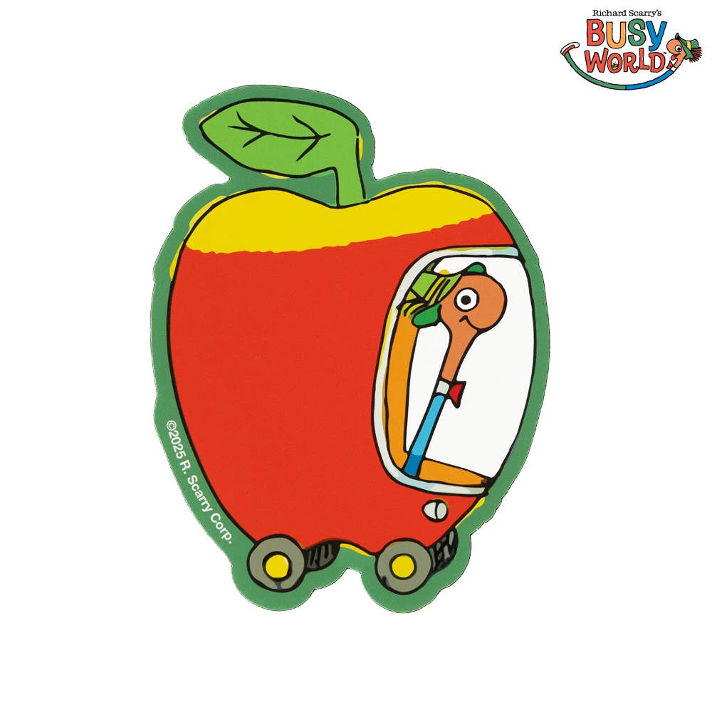 Richard Scarry® - Apple Car Magnet