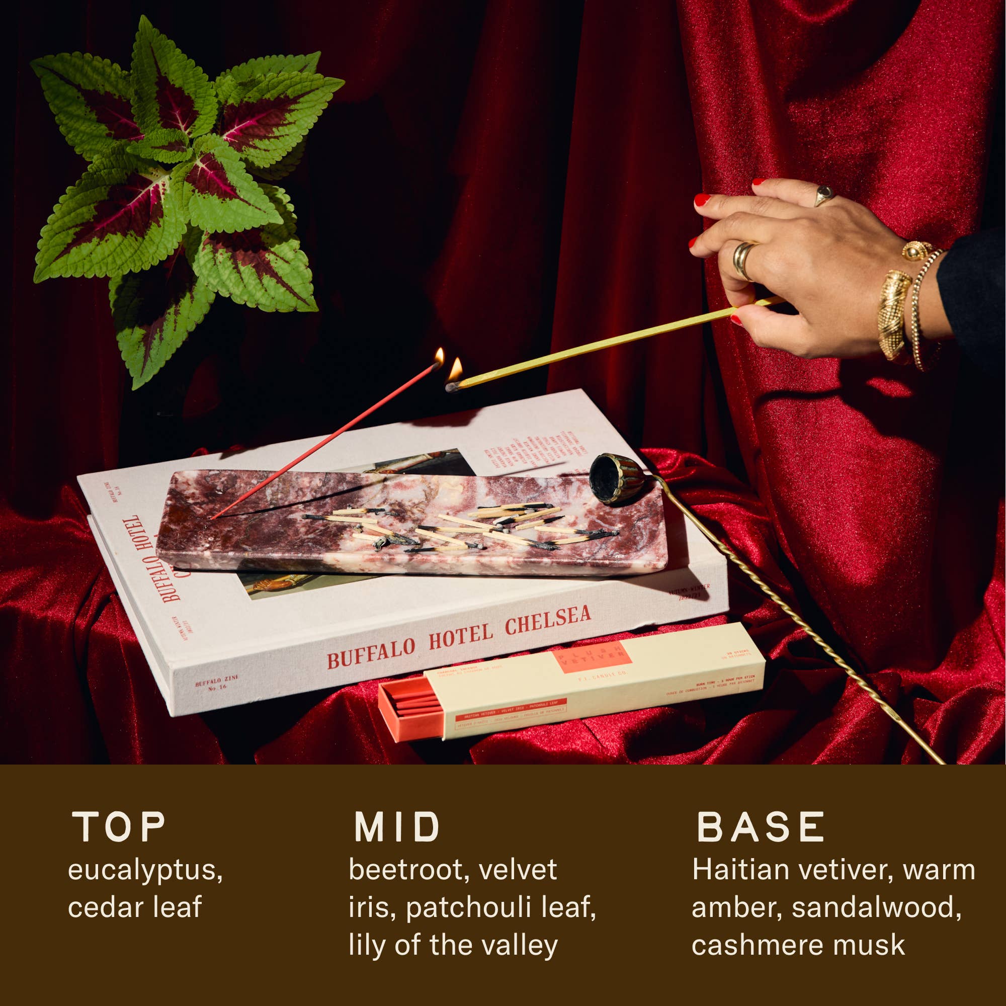 Plush Vetiver– HI-FI Incense Sticks