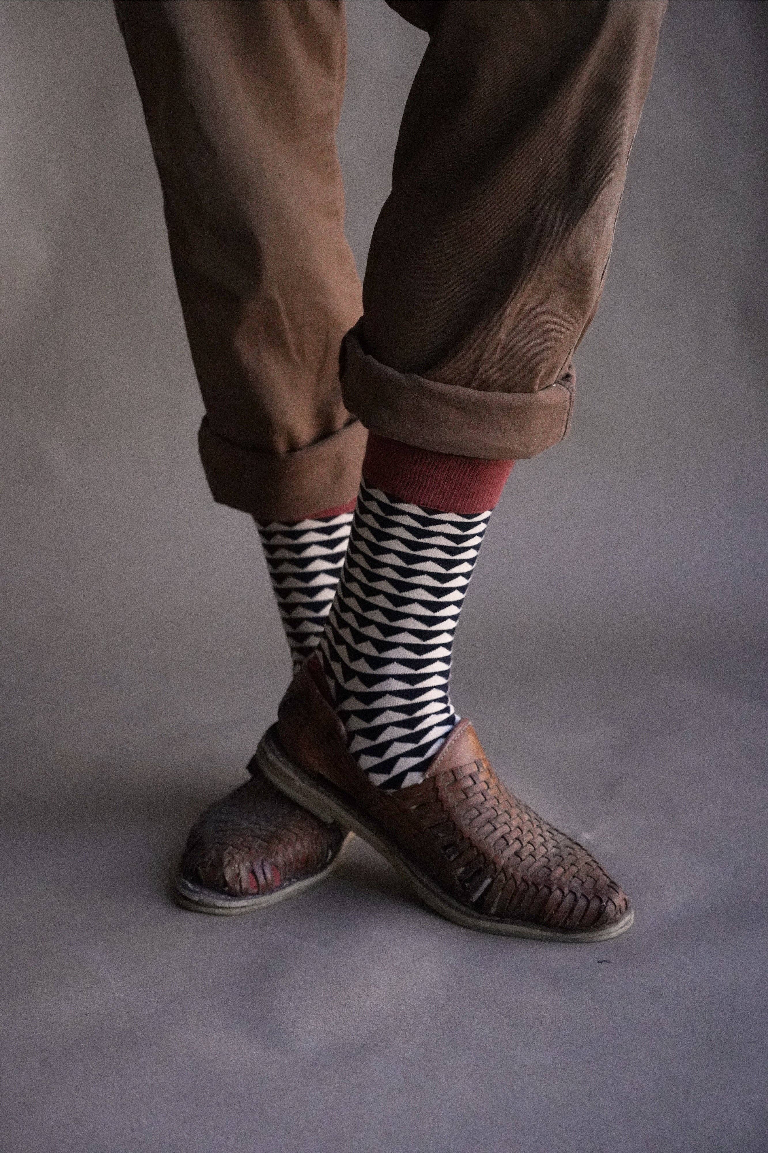 ‘Peaks’ Socks