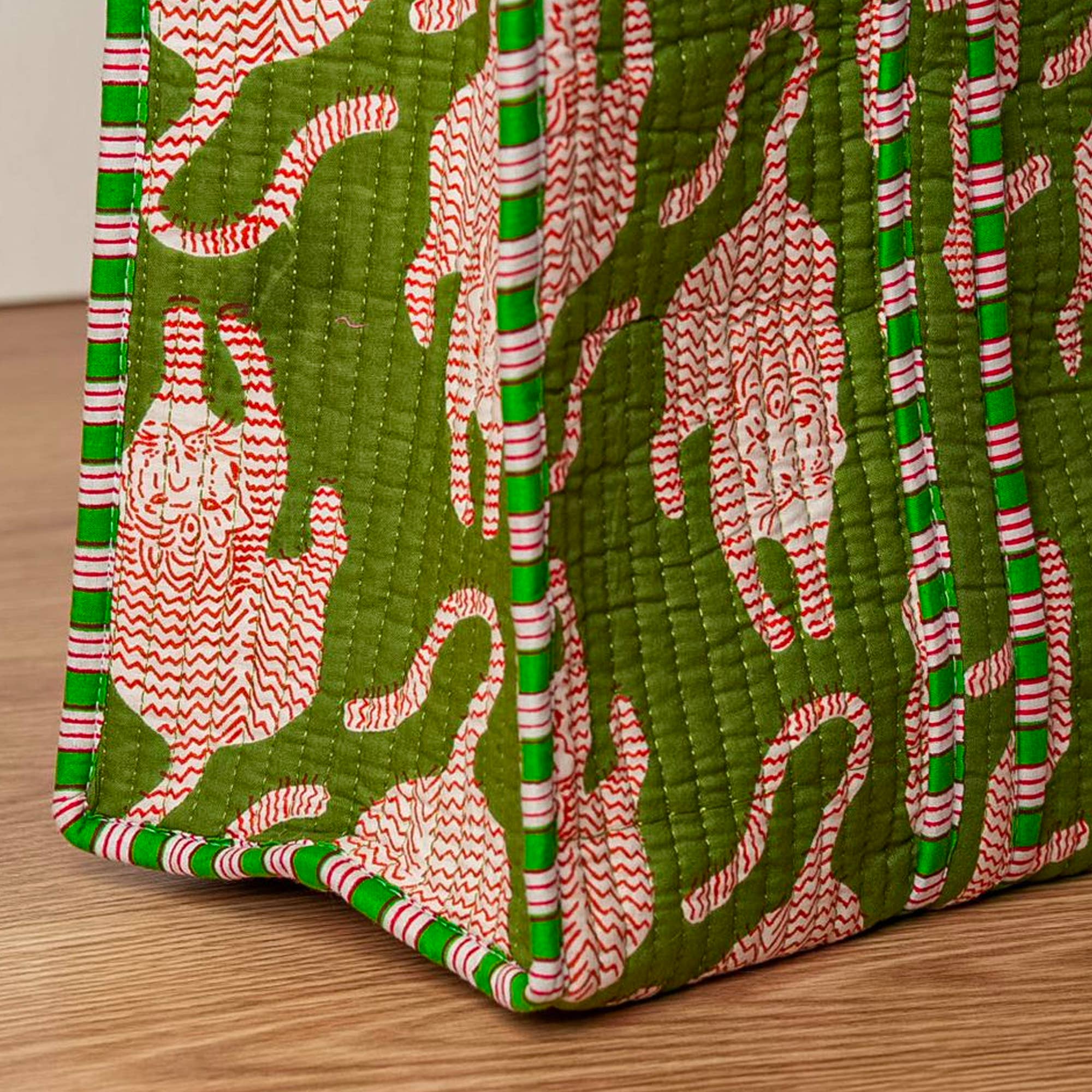 Quilted Feline Tote