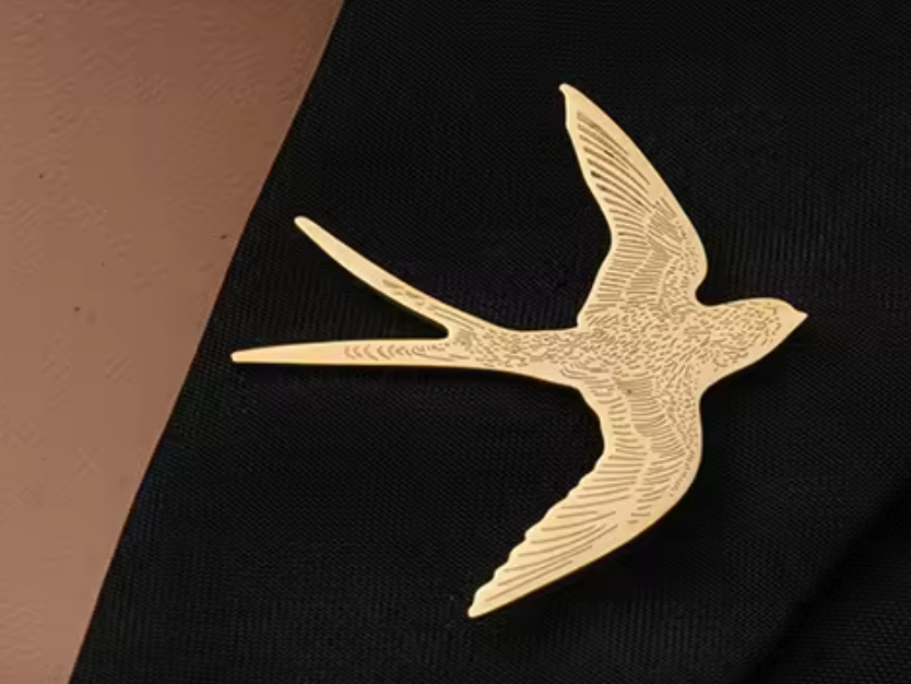 Swallow Bird Pin - Broach