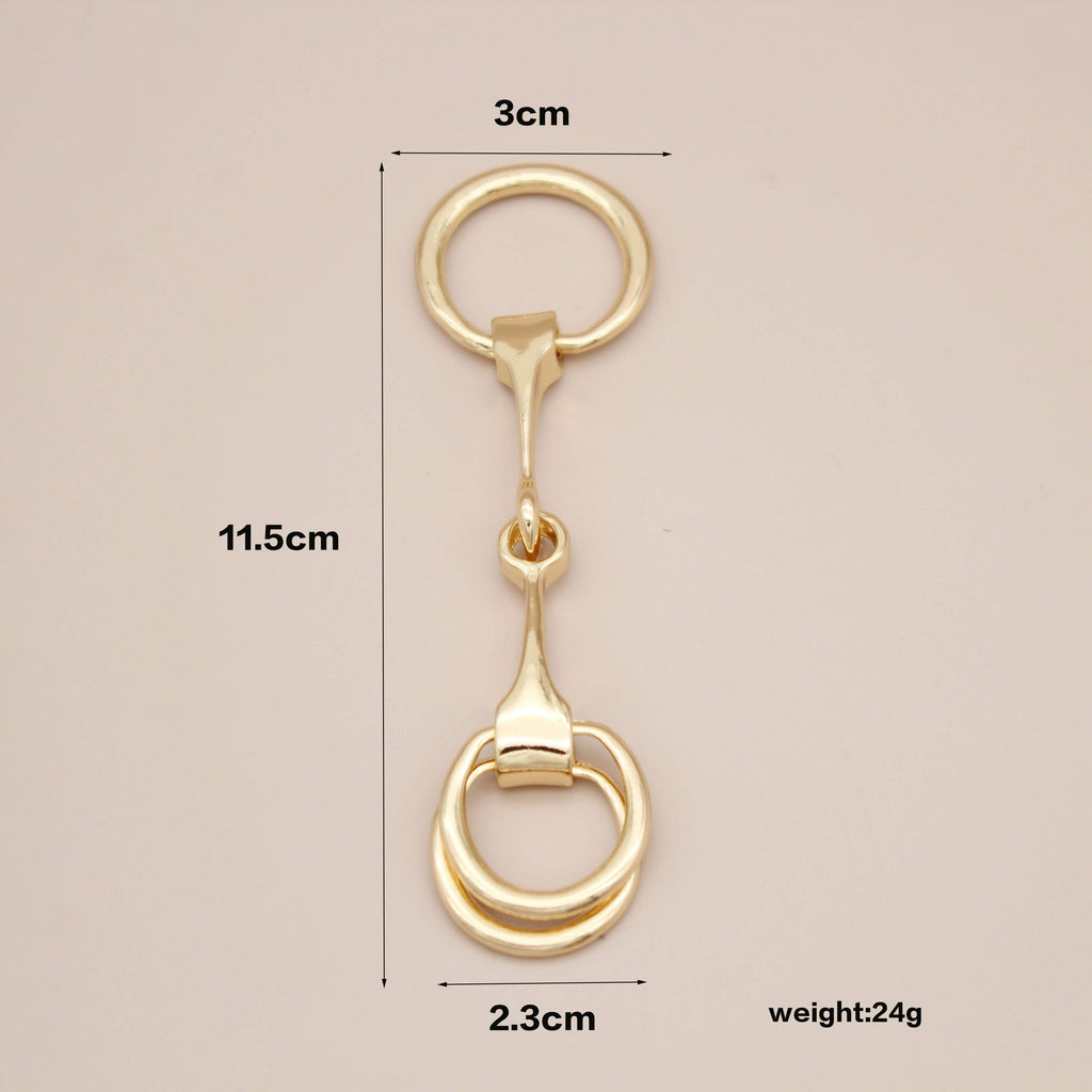 Horse Bit Scarf Ring