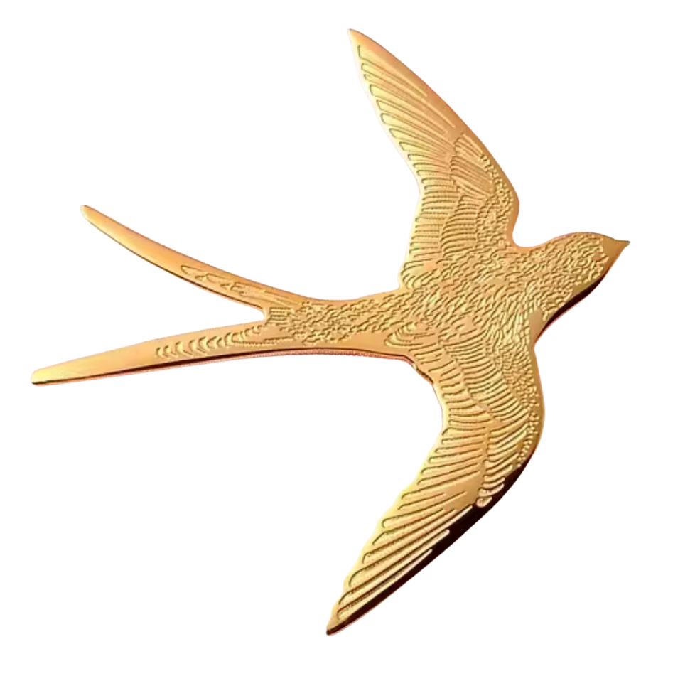 Swallow Bird Pin - Broach
