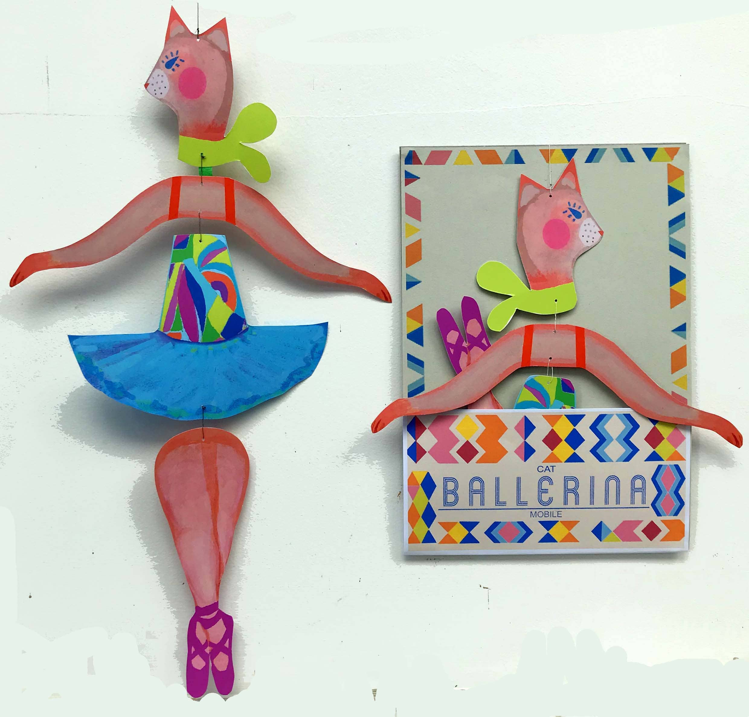 Cat Ballerina Nursery Mobile (Copy)