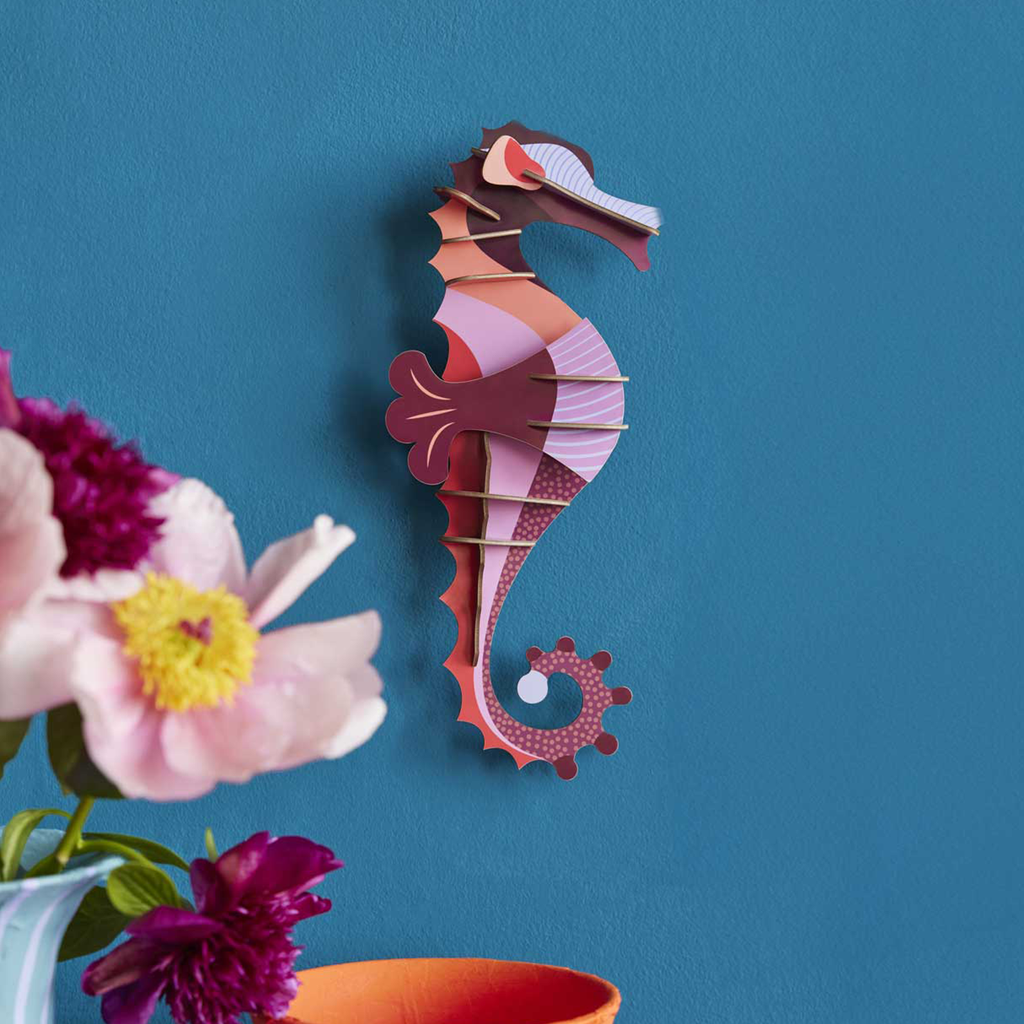 Papercraft Coraline Seahorse