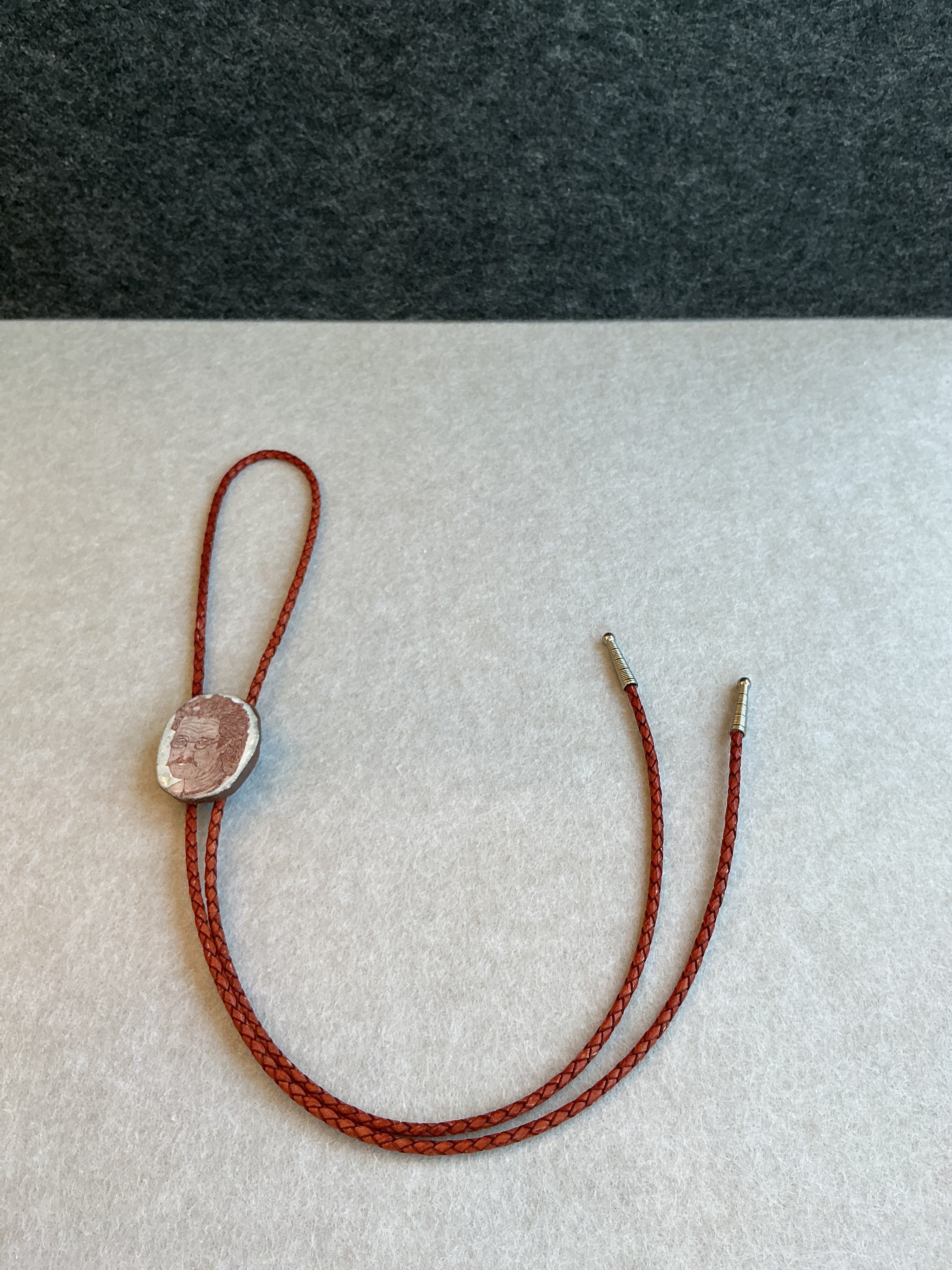 Katie Lebel Bolo Brown With Brass Tips