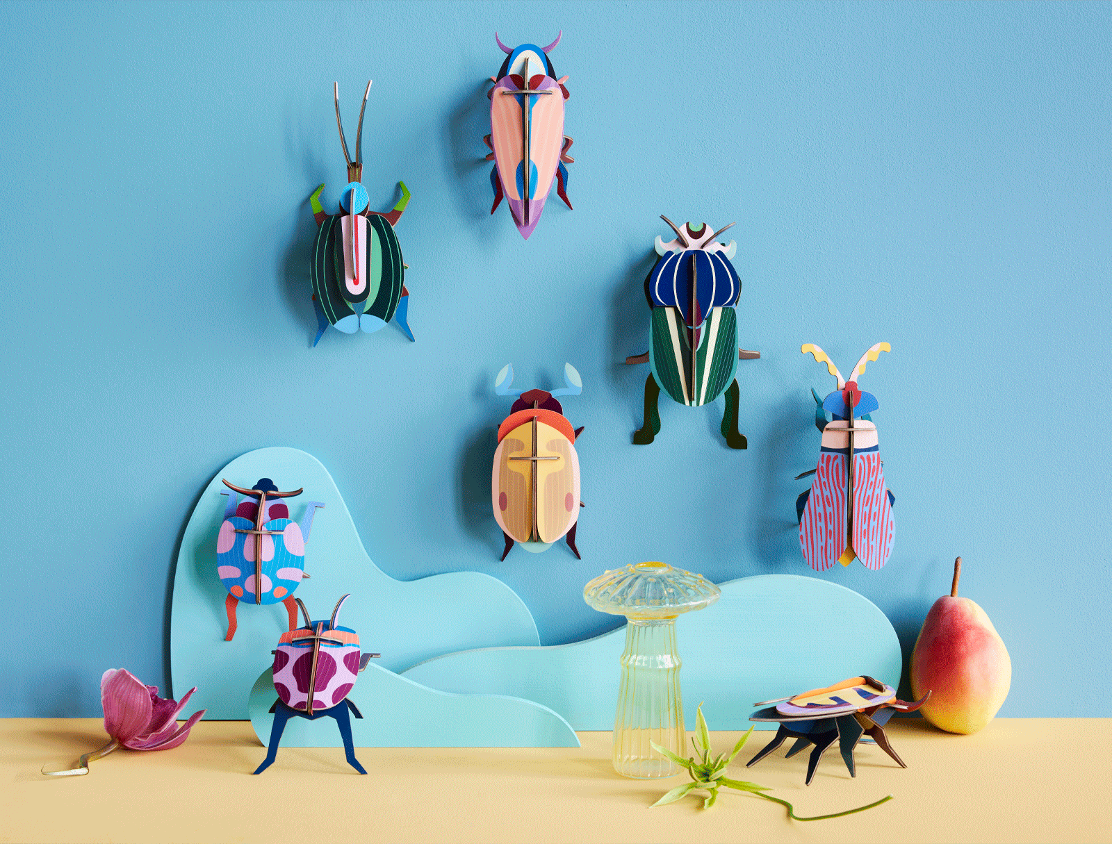 Papercraft Coccinelle Couple