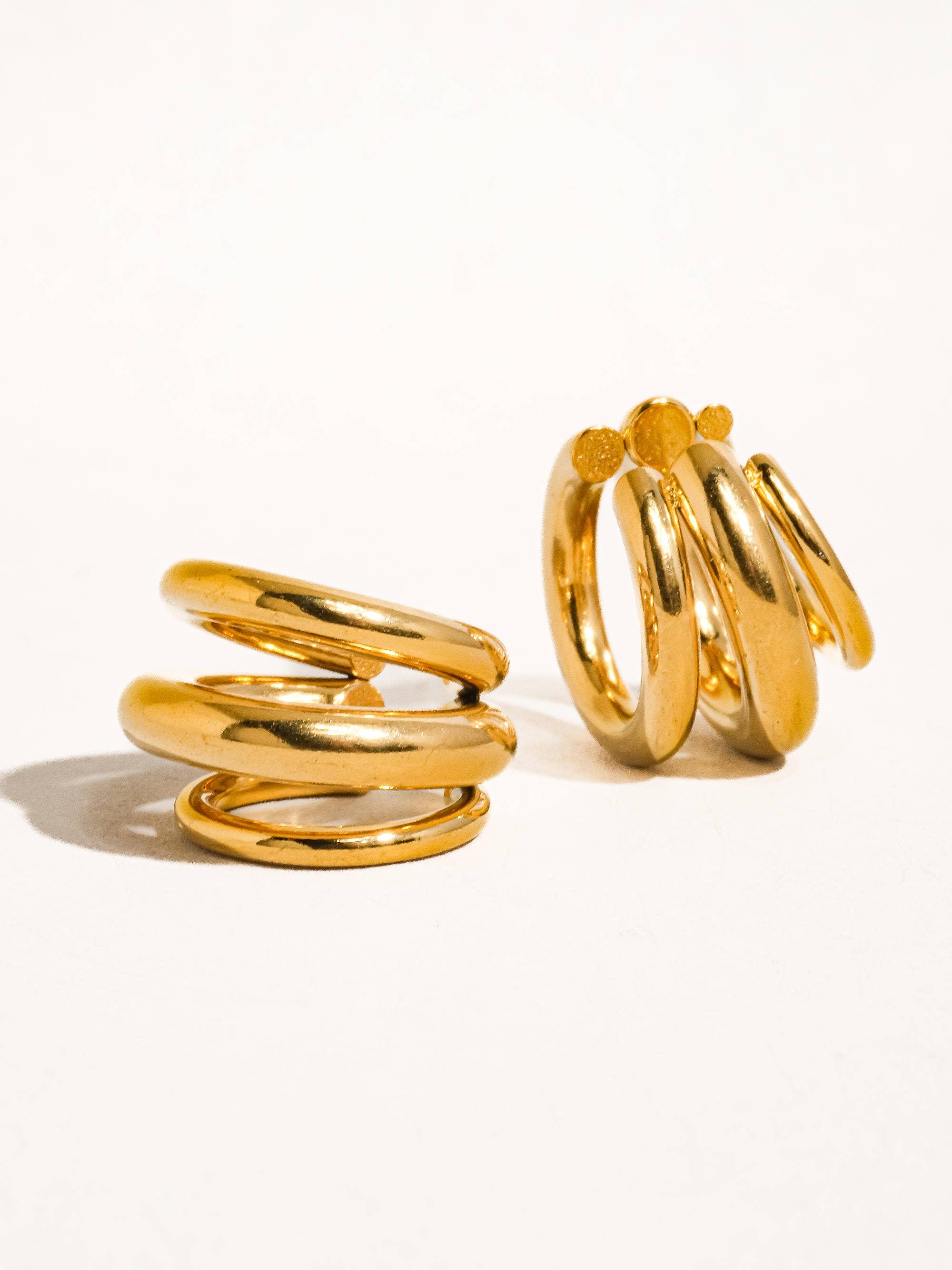 Ames 18K Gold Plated Ear Cuff