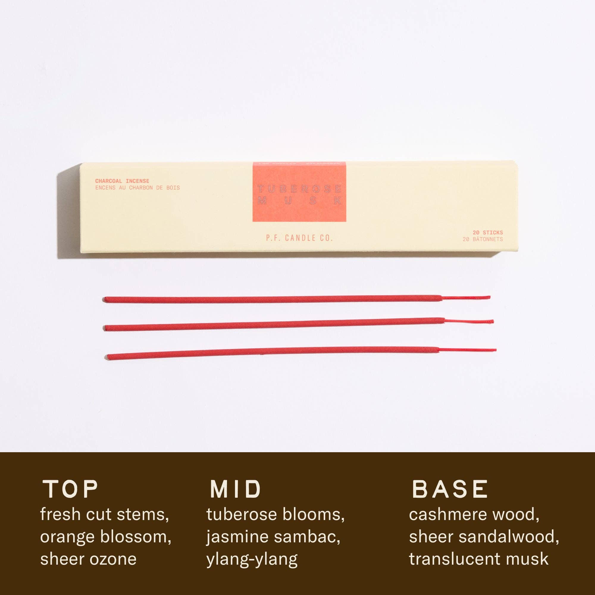 Tuberose Musk – HI-FI Incense Sticks