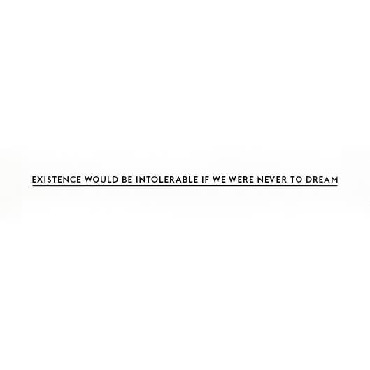 Philosophical Quote Hand Stamp and Inkpad - Single Line