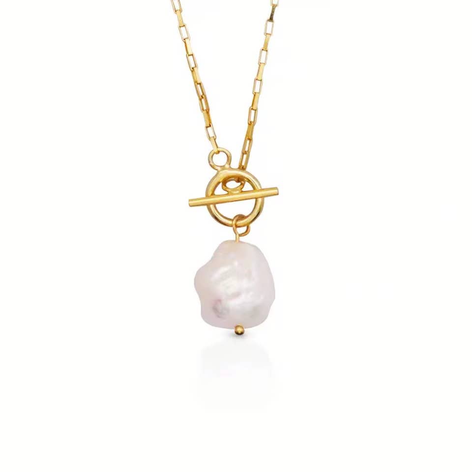 Mori Pearl Simple Necklace