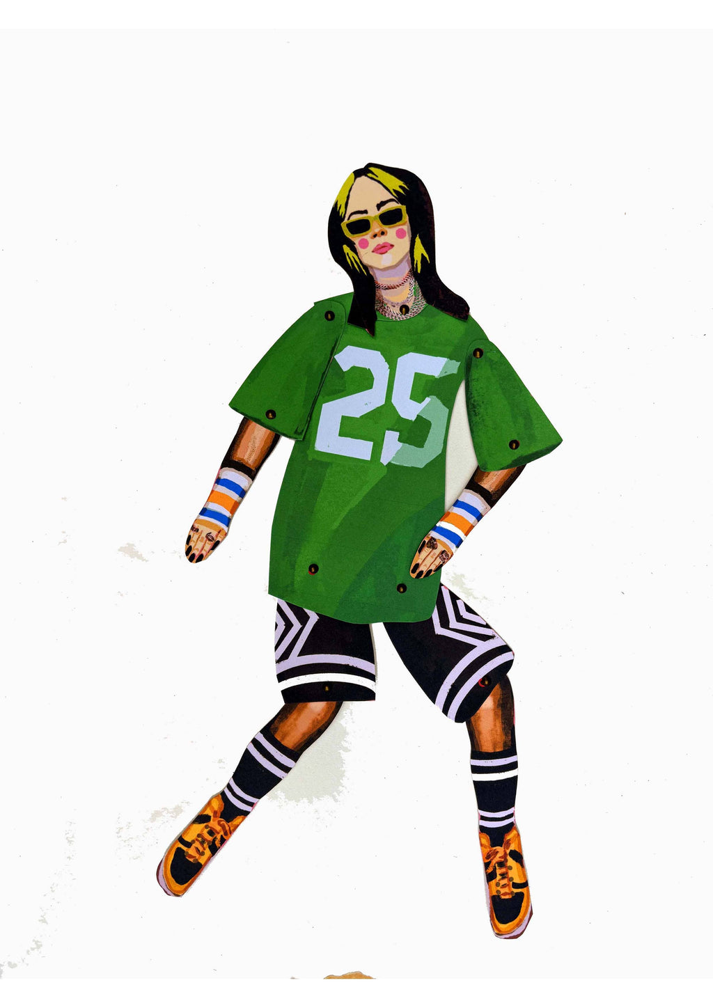Cut and make POP IDOL Billie