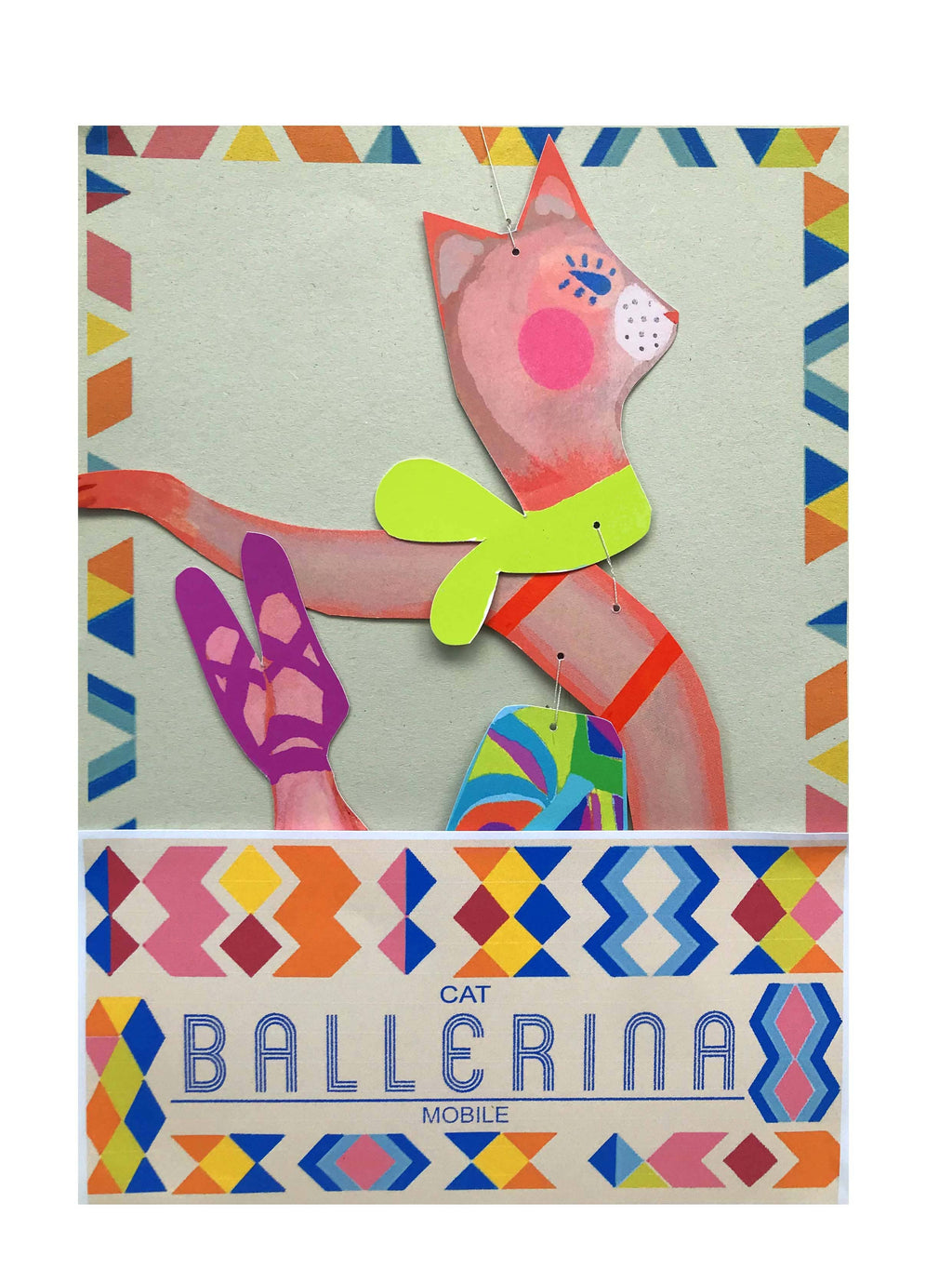 Cat Ballerina Nursery Mobile (Copy)