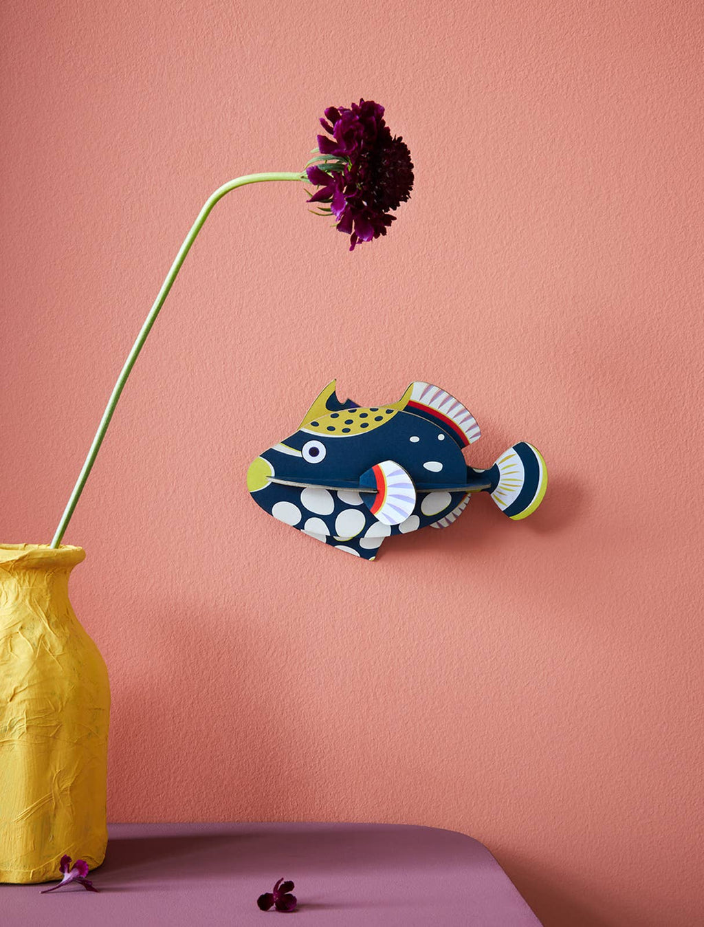 Papercraft Clown Triggerfish