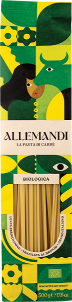 Allemandi Organic Bucatini di Semola di Grano Duro