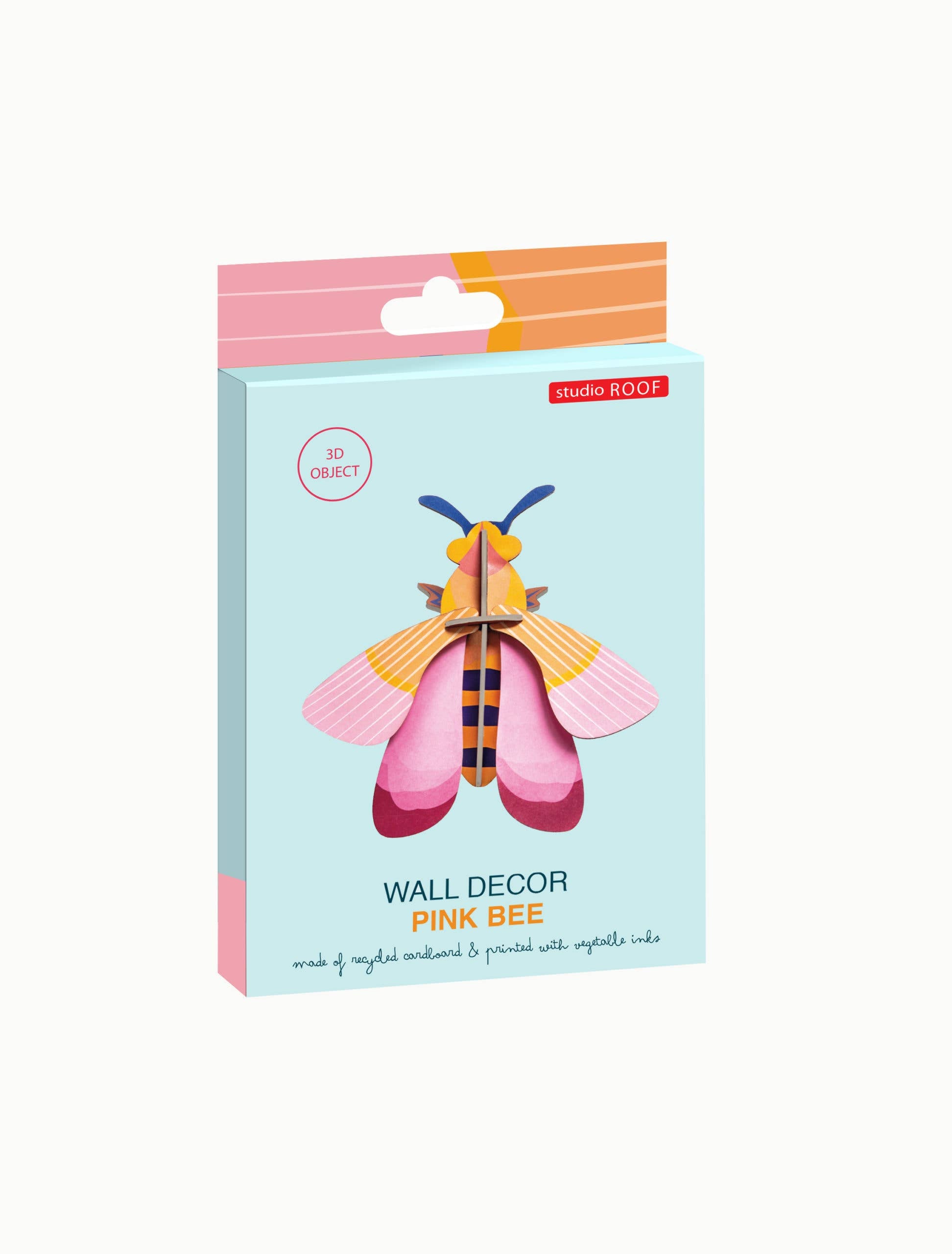 Papercraft Pink Bee