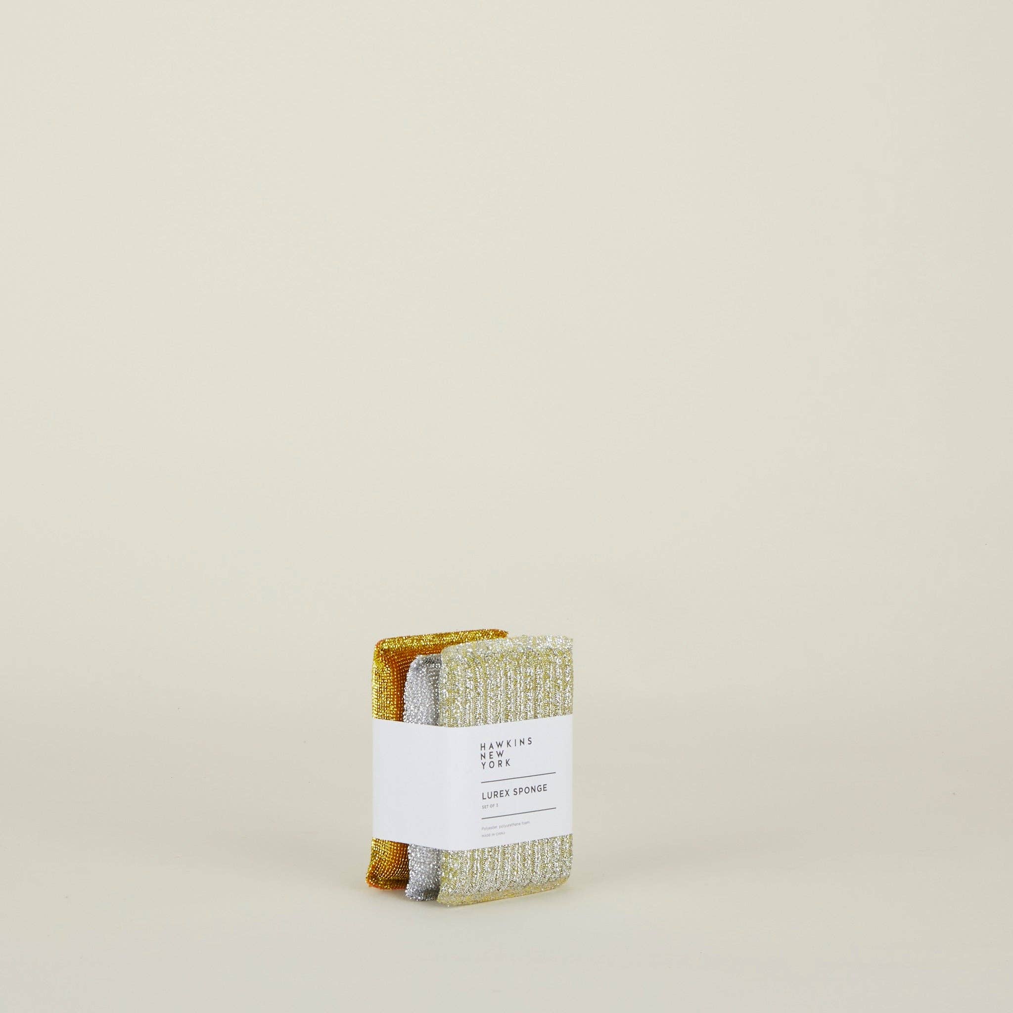 Lurex Sponges - Set of 3