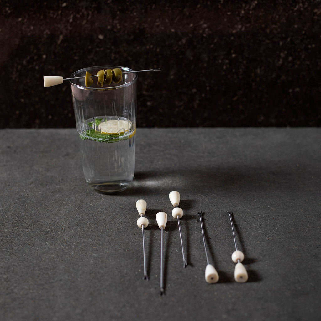 Blanco Cocktail Picks Assorted - Set of 6